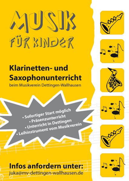 MV Klarinettenunterrricht